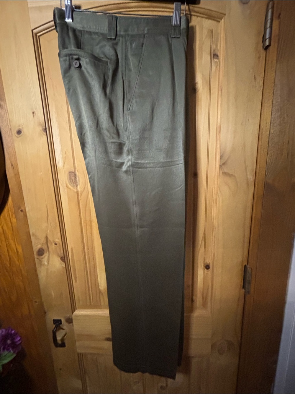 Tommy Bahama Olive Green Dress Pants - Straight Leg